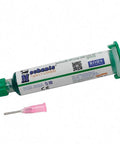 Green UV Solder Mask For PCBs, 10ml Dope Green Ink To Protect Traces, BGA Ready Photosensitive UV Cure Ink, syringe and cap
