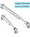 Two Pack Stainless Steel Center Driveshafts For Axial SCX24 Gladiator 1 24 RC Crawler Upgrade Parts CNC Hardened Construction