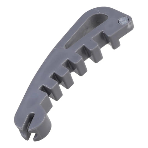 Eyeglasses Repair Tool Kit For Bent Frames And Misaligned Nose Pads, Do It Yourself Fix, gray plastic multi-slot tool for frame alignment