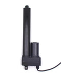 Heavy Duty Electric Linear Motion Actuator Packing 4 Inch And 8 Inch Strokes On 12V Or 24V DC side view showing actuator motor and casing.