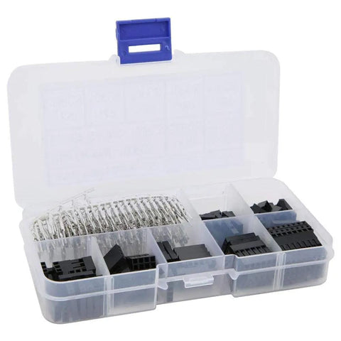 310 Piece 2.54mm Jumper Wire Connector Kit For Electronic Prototyping, Includes Male And Female Headers, DuPont Housing in case