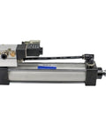Standard Pneumatic Cylinder With Valve For SCF32 And SCF40 Series 25 50 75 125 150 200 S Model Compatible SCF40X25 aluminum body