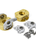 Brass Steering Knuckle Weights For One Tenth Scale RC Cars Fits Axial Wraith 90018 Crawler One Pair About 200g with hardware