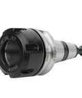 Top Tier Horett CNC Mill Collet Chuck Holder Set ISO 30 Build For 30k RPM High Speed Machining with detailed clamping nut view.