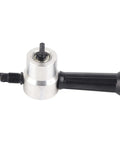 Double Head Sheet Metal Nibbler Cutter Drill Attachment for DIY and Pro Grade Use, metal cutting tool with adjustable cutter heads