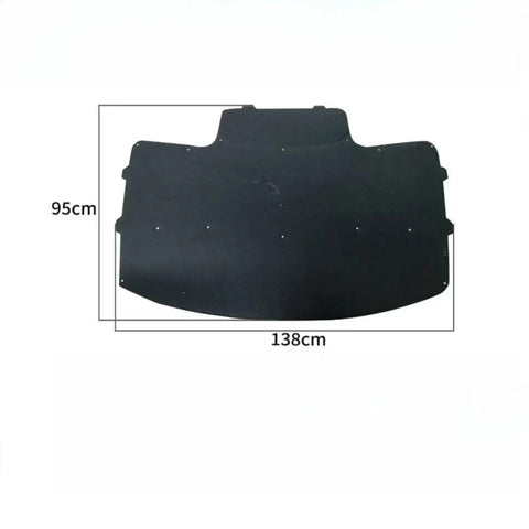 BMW 5 Series E39 Front Hood Insulation Pad Easy Install Flame Retardant Material Reduces Valve Whistling and Intake Noise While Protecting Engine Heat For 530i 520i 528i 525i M5 Car Parts Made For Your Ride, 138x95cm