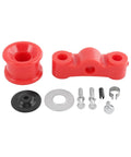 Red Energy Suspension Bushing Kit With Shift Linkage Hardware Pin Clip For Honda Civic CRX B Series Swap And Acura Integra Improve Shifts And Handling showing components