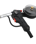 200A Aluminum Spool Gun for MIG Welding, Fast Aluminum Wire Feeding, and Auto Sheet Metal Repair with transparent reel
