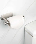 Premium Thickened Stainless Steel Self Adhesive Toilet Paper Holder Rustproof No Drill Needed for Bathroom Kitchen Washroom