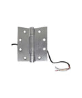 Concealed 2 Plus 4 Wire Electrified Hinge 5 Inch By 5 Inch 5 Knuckle 4 Foot Lead Multicolor Finish 26D heavy-duty door hardware