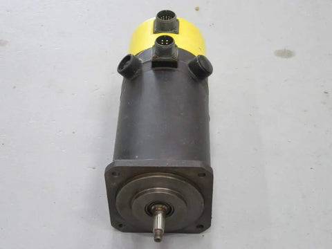 Drop-In Servo Motor A06B-0642-B005-R Replacement, 2000 RPM, Permanent Magnet Excitation, 6V Tach Output, 5.9Nm Stall Torque, 9A Stall Current, 120A Peak, 40C Ambient, Insulation Class H