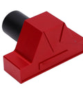 Red Aluminum Bench Dog Stop For Woodworking Projects, Compact Non Slip Workshop Tool, 19mm 0.75in Size with side profile