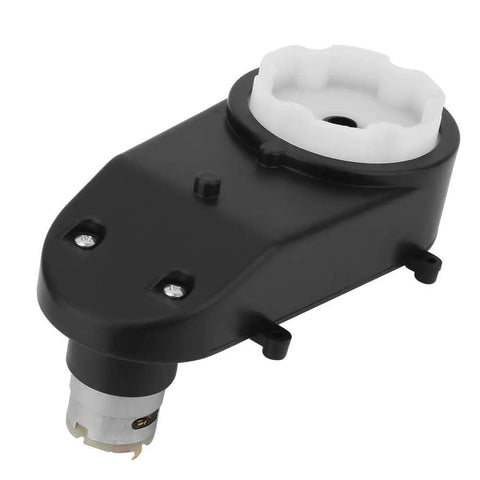 12V Kids Electric Car Steering Gear Box Replacement 5000RPM High Torque Gearbox Motor for Toy Cars, low noise, durable unit