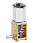 Mini Metal Gear Motor 12V N20 DC Gear Motor 27RPM High Torque Geared Micro Motor with CW CCW Rotation for Robotics Projects Durable Low Noise Performance