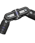 Heavy Duty Iron Pipe Connectors 50 Pack Screw Union Joints Bombproof Cast Steel Couplers angle view for plumbing projects.