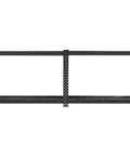 Beefy 4 Tier Heavy Duty Storage Shelving Unit For Garage Or Workshop 2400 Lbs Total Capacity Adjustable Metal Shelves, side view