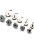 Adjustable Screw In Furniture Felt Glides Set 18 20 22 24 28mm for chairs and tables, displayed in various sizes