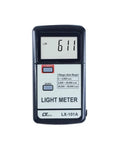 Portable Illuminance Meter For Plants And Indoor Spaces, Handheld Light Level Checker 0 to 50,000 Lux, black LCD front