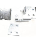 Set Of 2 Front Right Passenger Side Chrome Door Hinges For Auto Replacement Front Door Hinge Set With Easy Install Plug And Play Durable