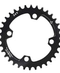 96 BCD Narrow Wide Mountain Bike Chainring 34T Aluminum Alloy Replacement For Smooth Shifts No More Chain Drops Rock Solid Retention