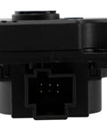Legit Heavy Duty HVAC Recirculation Door Actuator side view, black plastic, designed for 2011-2022 Buick, Cadillac, Chevy models.