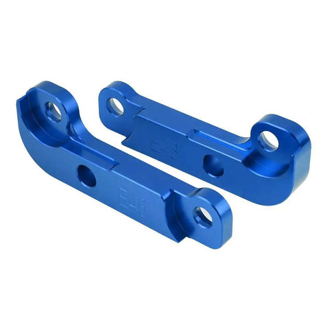 Aluminum Drift Lock Adapter Kit Beef Up Turn Angle By 25 Percent For E46 M3 Drift And Power Tuning Blue Finish shown in the image