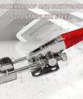 Two Pack Self Locking 304 Stainless Steel Toggle Clamp For Quick Press Door Bolts And Box Fixtures Side Mount Hold Down Buckle Clamp