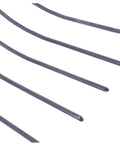 Close-up of steel tines on Heavy Duty Garden Fork For Farm Cleanup And Mulching, Versatile Manure Rake