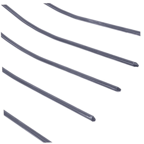 Close-up of steel tines on Heavy Duty Garden Fork For Farm Cleanup And Mulching, Versatile Manure Rake