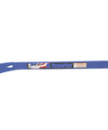 Superbar 21 Inch Pry Bar Nail Puller With Rocker Head For Smoother Pulls, Made In The USA, Model B215L VN45201, drop forged steel, side view