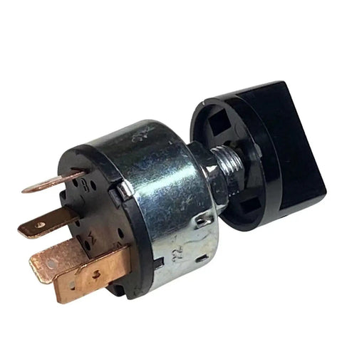 4 Position Rotary Switch With 3 Speed Settings For Fan Heaters 16 Amp 125 Volt And 12 Amp 250 Volt shown close up