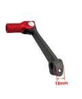 Short Gear Shift Lever Shifter For 50cc To 250cc Pit Dirt Bikes, Durable Aluminum Upgrade For Crisp Shifts, 18mm mount shown