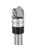 Top Bearing Flush Trim Router Bit With 1/4 Inch Shank And 3/8 Inch Cutting Diameter for precise wood trimming
