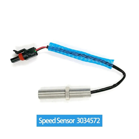 Speed Sensor Magnetic Pickup For Generator Sets 80MM 120MM Anti Vibration And Anti Interference Reliable Signal For Diesel Engines Portable Generators And Industrial Machinery Replacement Part, threaded metal sensor with cable