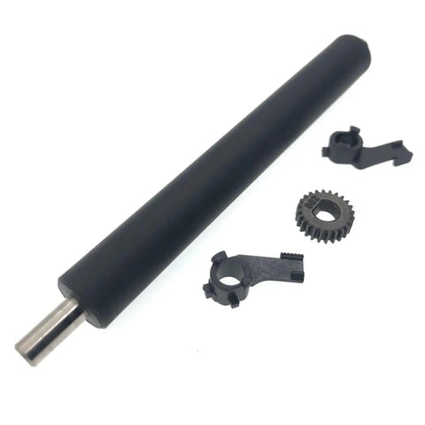 1 Set Premium 105934-035 Pressure Platen Roller Kit Bearings Gear Bushing For Zebra GK420T GX420T GX430T thermal printer, black roller and gears