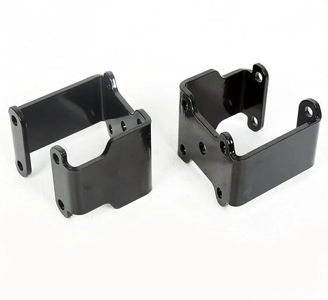 Bracket components from 6 Inch Drop Axle Lift Kit for EZGO Electric Medalist TXT Golf Cart 1994.5 to 2001.5 Plug-And-Play Install