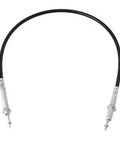 Push Pull Joystick Control Cable for KIOTI Loader DK45 DK451 DK451C Replacement 360010250, durable steel-core cable, black