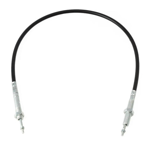 Push Pull Joystick Control Cable for KIOTI Loader DK45 DK451 DK451C Replacement 360010250, durable steel-core cable, black