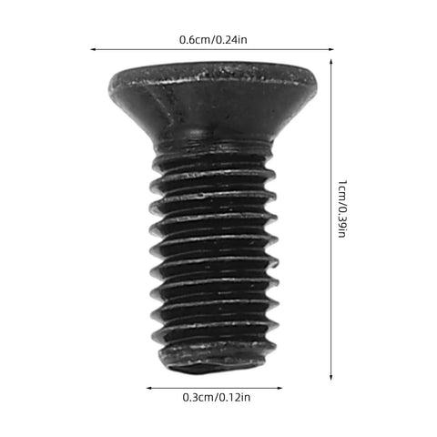 Heavy Duty Stainless Steel Electric Scooter Front Head Screws With Allen Wrench Kit for Handlebar and Front Shock Absorber Replacement