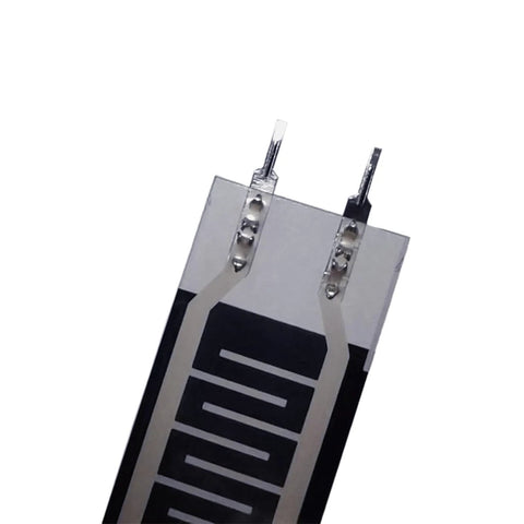 Ultra Thin Film Pressure Sensor 20G To 10KG Range 80mm Long Strip Force Sensing Resistor close-up 2 pack