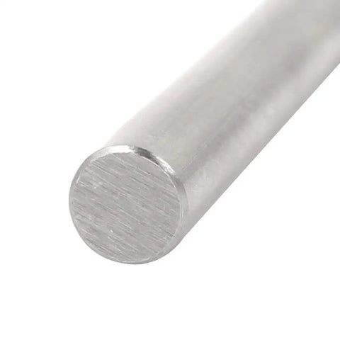 Pin Gage 50mm Long 5.570mm Diameter For Cylindrical Rods Dial Caliper Gauge Made From GCR15 Bearing Steel With 0.001mm Tolerance Measuring Pin In Silver Tone Includes Handy Storage Case Pro Grade, end view
