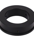 Aluminum 76mm To 50mm Stereo Microscope Camera Adapter Ring For 120X 180X 300X Monocular C Mount Lens Video Microscope Converter close-up black aluminum ring