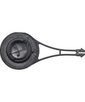 Fuel Tank Cap Replacement For Briggs And Stratton Mowers 550e 550ex Series, 625e, 675ex, 725ex, shown in black with tab on side