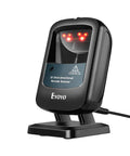 Hands Free 2D Barcode Scanner With Omnidirectional Scanning USB Wired Desktop Reader For 1D And 2D Codes Including PDF417 And Data Matrix