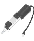 Smooth And Quiet 12V Electric Linear Actuator With 70mm Stroke And 100N Thrust, aluminum build, compact design for auto lifts and furniture.