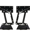 Two Piece Folding Coffee Table Hinges With Lifting Top Frame Heavy Duty Spring Lift Mechanism For Coffee Tables And Computer Desks