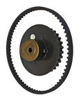 Killer Timing Belt Kit Plus Camshaft Pulley Gear For Honda GX25 4 Stroke Brushcutter Engine 14320 Z0H 010 Wear Resistant Replacement, black