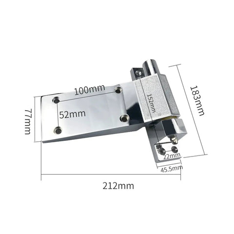 Stainless Steel Door Hinge 1220 Loose Lift Hinge For Smooth Quiet Operation with dimensions for heavy duty use