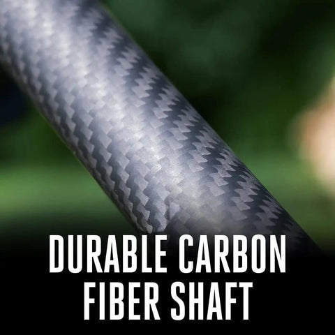 Close-up of durable carbon fiber shaft for Cordless Electric Power Head Compatible With Multi Head System Attachments Brushless Motor
