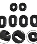Honda Rubber Side Cover Grommet Set For CB CL SL XL Series Motorcycles 1970s Reproduction Kit Includes Six Black Grommets